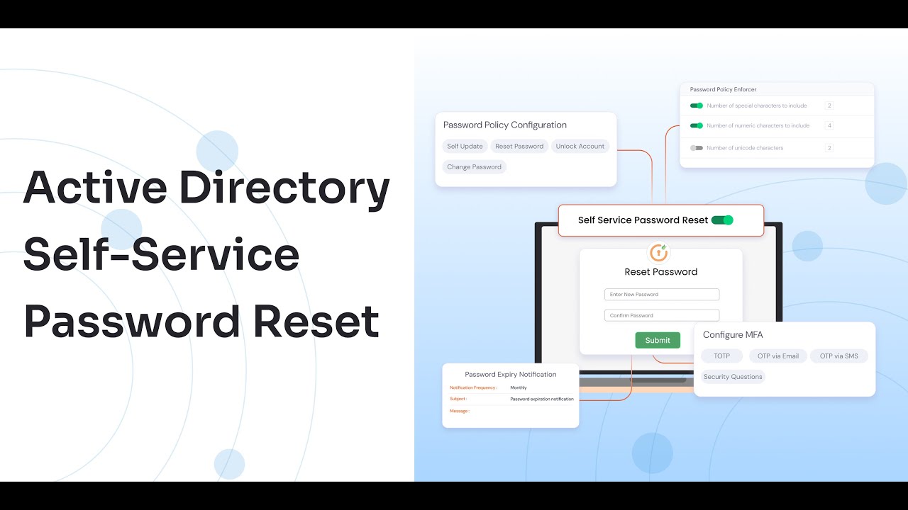 Self-Service Password Reset for Active Directory | SSPR Demo