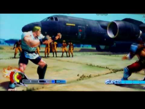 Street Fighter 4 online ranked match Abel vs M.Bison