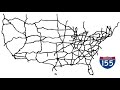 US NUMBERED INTERSTATE HIGHWAY