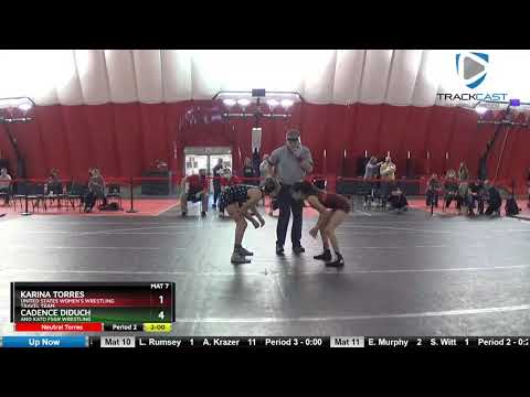 USAW TOA Club Duals HS Boys/705 HS Girls 98-105 Karina Torres United States Womens Wrestling Trave