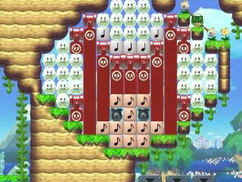 Keep The Mushroom With You - from FloLabs - SUPER MARIO MAKER Gameplay RAW