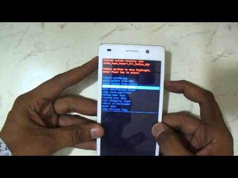 Intex Aqua Power Plus Eazy Pattern Reset And Hard Reset Youtube