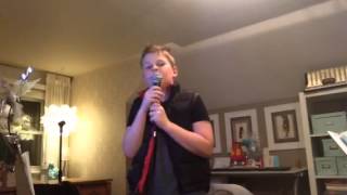 Barrett Moore Mini Pop Kids audition 2014