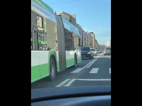 Soferita cu masina pe rosu si pe contrasens