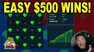 Win $500 in Mines Like Jack Haze! #mines #stakeus thumbnail