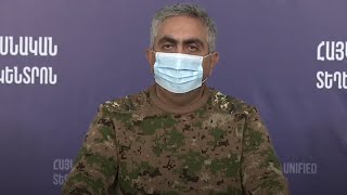 Пресс-конференция представителя МО РА Арцруна Ованнисяна