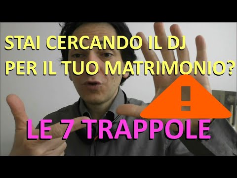 💣 DJ Matrimonio: Attenzione a queste 7 TRAPPOLE! 🚩 Come scegliere il professionista giusto 🎧👰