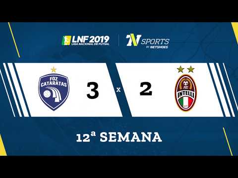 LNF2019 - Gols - 12r - Foz Cataratas 3 x 2 Intelli
