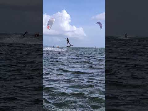 Tuesday morning session Cyril #islandgirl #beach #kitesurfbeach #kitesurf #boracaybeach