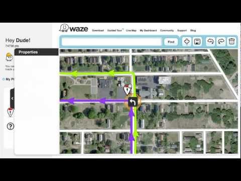 comment modifier waze