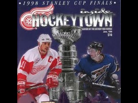 NHL STANLEY CUP FINALS 1998 (complete series) - Detroit Red Wings vs. Washington Capitals