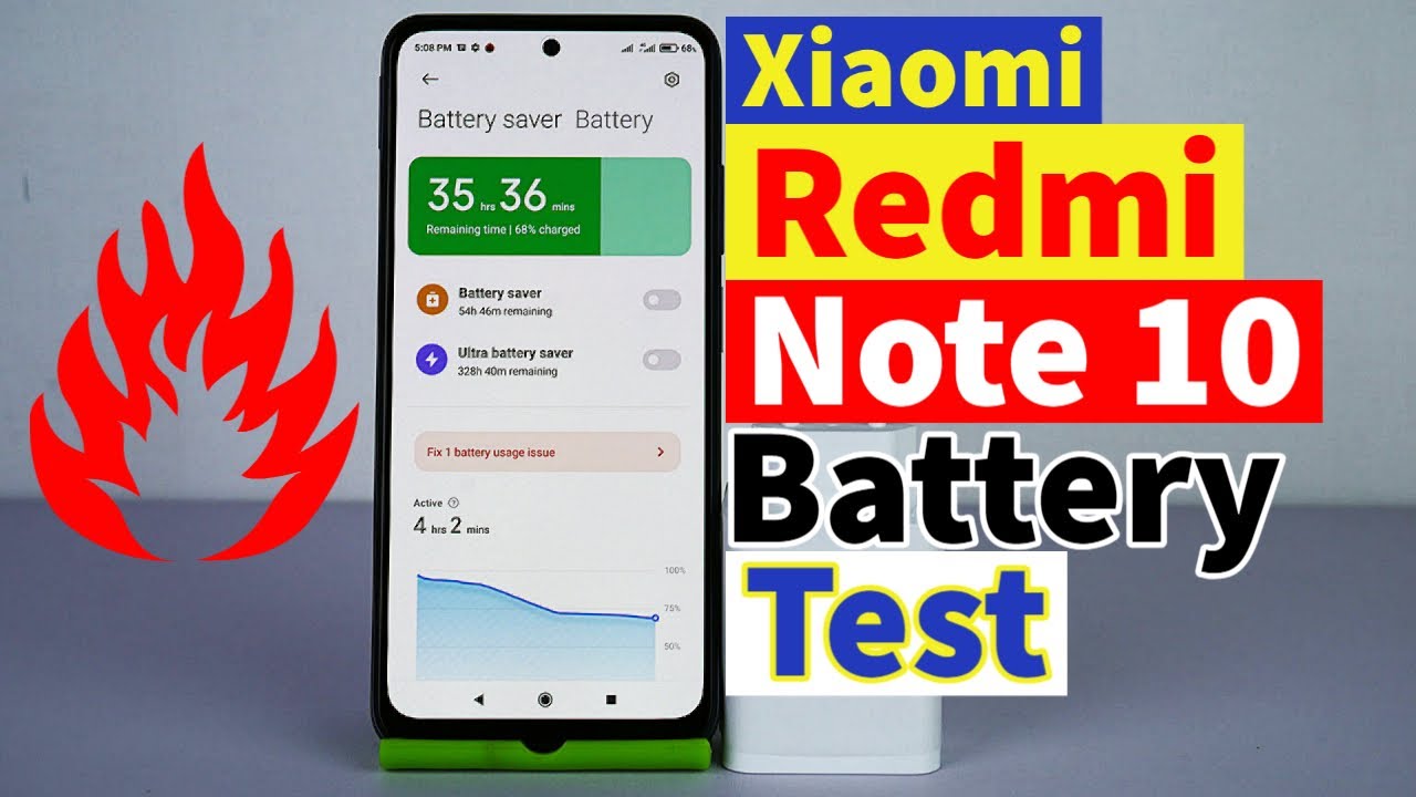 Xiaomi Redmi Note 10 Battery Test: BIG Battery, FAST Charging!!