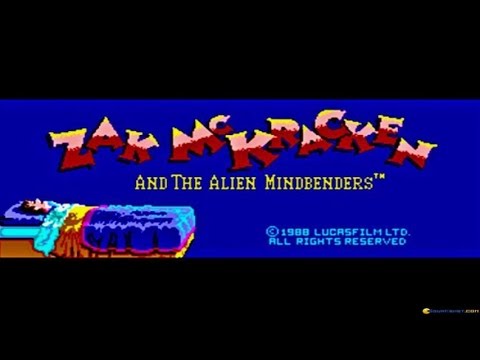 Zak McKracken and the Alien Mindbenders gameplay (PC Game, 1988)