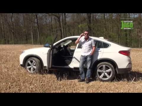 BMW X4 xDrive 20d Hinweis auf Testbericht