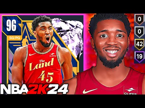 FREE PINK DIAMOND DONOVAN MITCHELL GAMEPLAY! 2K FINALLY DID SOMETHING POSITIVE IN NBA 2K24 MyTEAM!