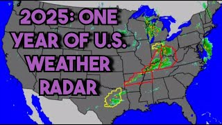 2025 Full Year U.S. Weather Radar Timelapse