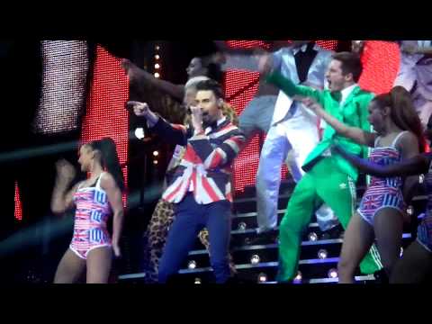 Rylan Clark - Spice Girls Medley (X Factor Tour 2013 Nottingham)