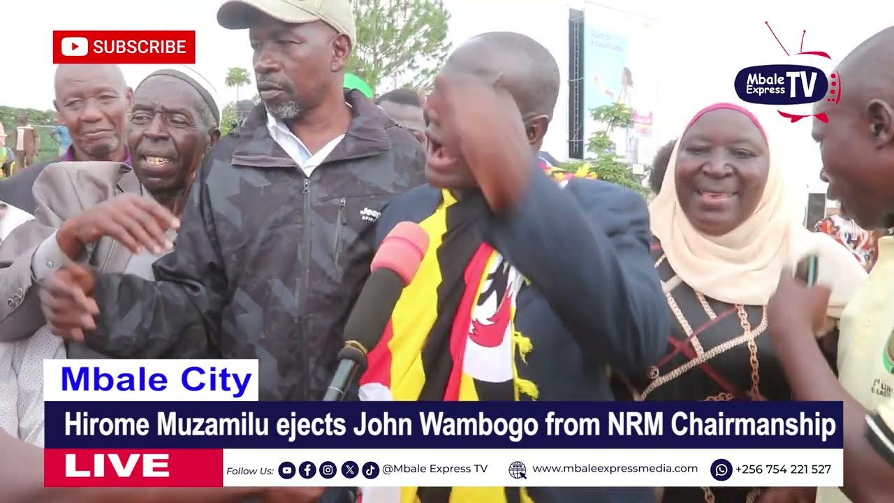 Mbale City: Hirome Ejects Wambogo John out of NRM Chairmanship after dramatic rerun 