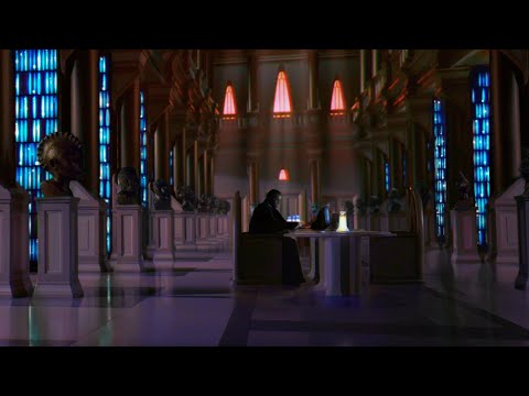 Sunset in the Jedi Archives with Obi-Wan Kenobi - Study Music Star Wars Prequels Ambience