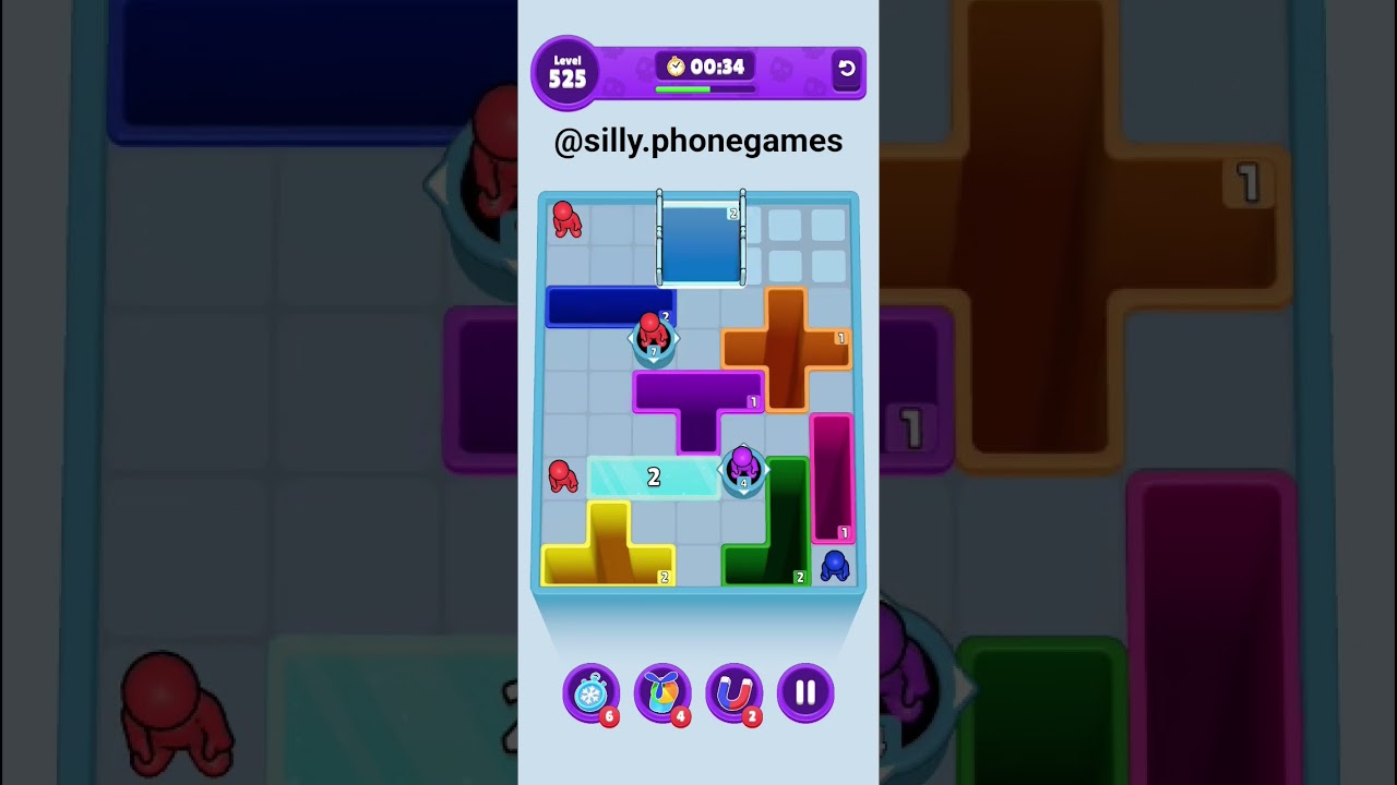 Drop Away Level 525 Walkthrough Solution