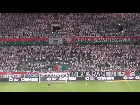 Legia CWKS, Ciebie po życia kres, będziemy wspierać, a wrogów jebać tylko CWKS