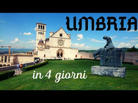 Umbria - 4 giorni nel Polmone Verde d'Italia - VLOG 4K