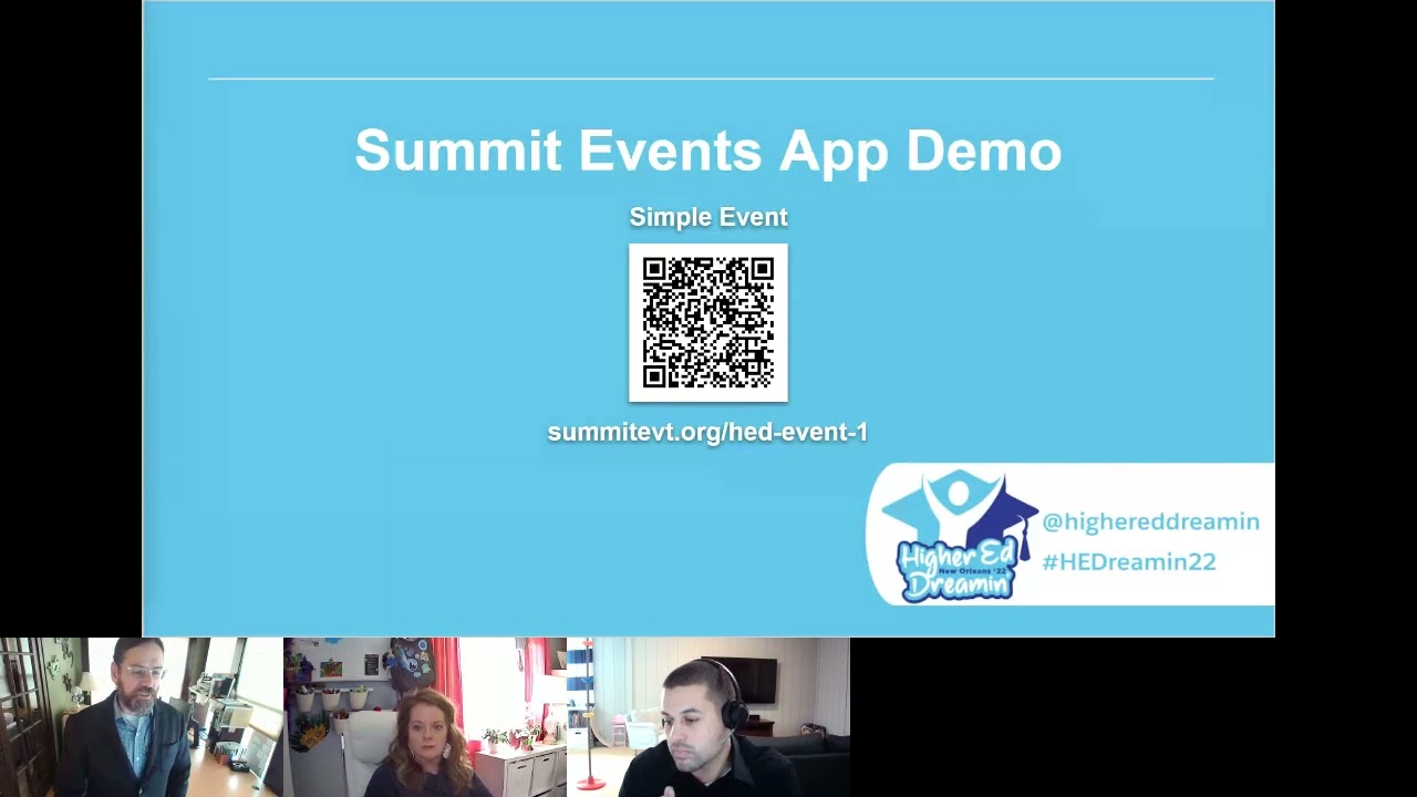 HEDreamin22: Summit Events: The FUBU Event Registration Solution