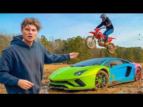 DON'T OFF ROAD your Lamborghini Aventador...