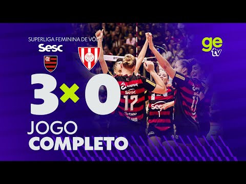 JOGO COMPLETO: SESC FLAMENGO X TIJUCA | SUPERLIGA FEMININA | ge tv