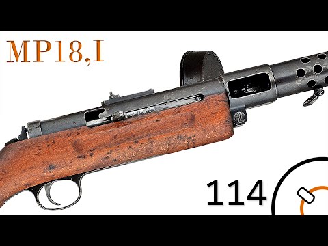 History of WWI Primer 114: German Maschinen Pistole 18, I a.k.a. MP18,I Documentary