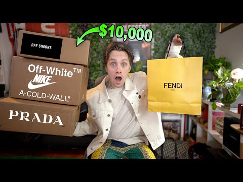 I Bought Over $10,000 Of Designer Brands From Farfetch feat. Fendi, Raf Simons, Prada, & More!