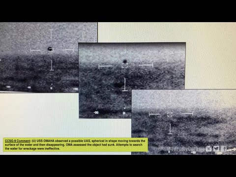  2019 US Navy FLIR video