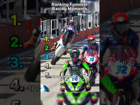 Ranking Funniest Racing Moments#funniestvideo#viral#racing