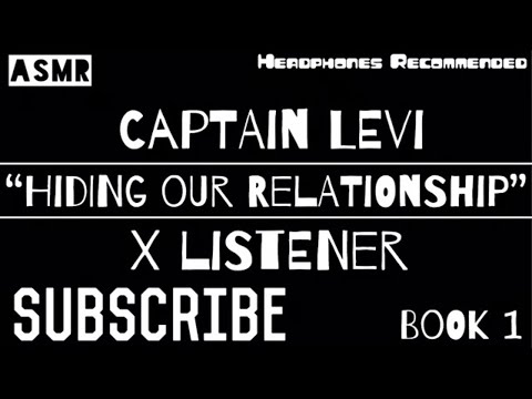 “Hiding Our Relationship” [Levi X Listener] [ANIME ASMR] (reuploaded)