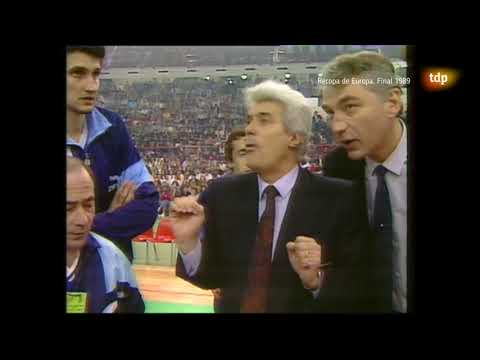 BALONCESTO RECOPA DE EUROPA 1989 FINAL REAL MADRID – SNAIDERO