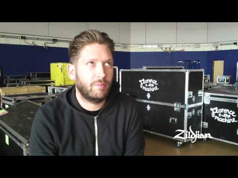 Zildjian Behind the Scenes - Chris Hayden of Florence and the Machine