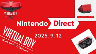 【反応実況】『Nintendo Direct 2025.9.12』を見て喋ってた