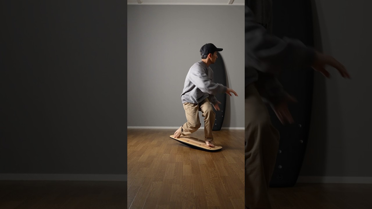 サーフィンの家トレ|バランスボードとソフトボード