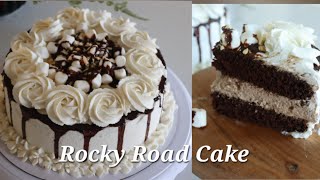 Rocky Road Cake Recipe | Crunchy with Perfect Sweetness!
