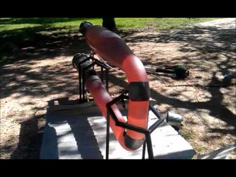 Justin's Large TSTC Valveless Pulsejet Engine