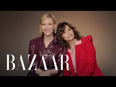 凱特-布蘭切特和吉娜-格申測試彼此的瞭解程度 | 關於我 | Harper's BAZAAR (Cate Blanchett & Gina Gershon Test How Well They Know Each Other | All About Me | Harper's BAZAAR)