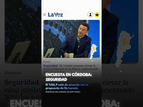 Encuesta de seguridad #cordoba #seguridad