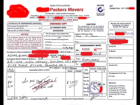 Videos from Packers Movers Bill for Claim
