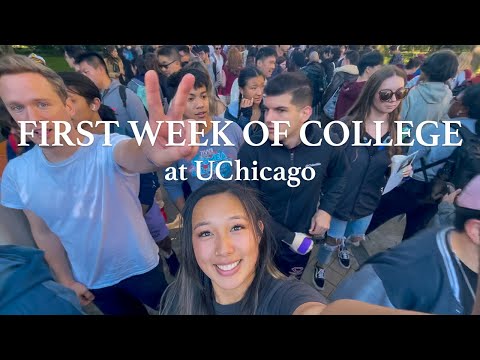 First Week of College | University of Chicago