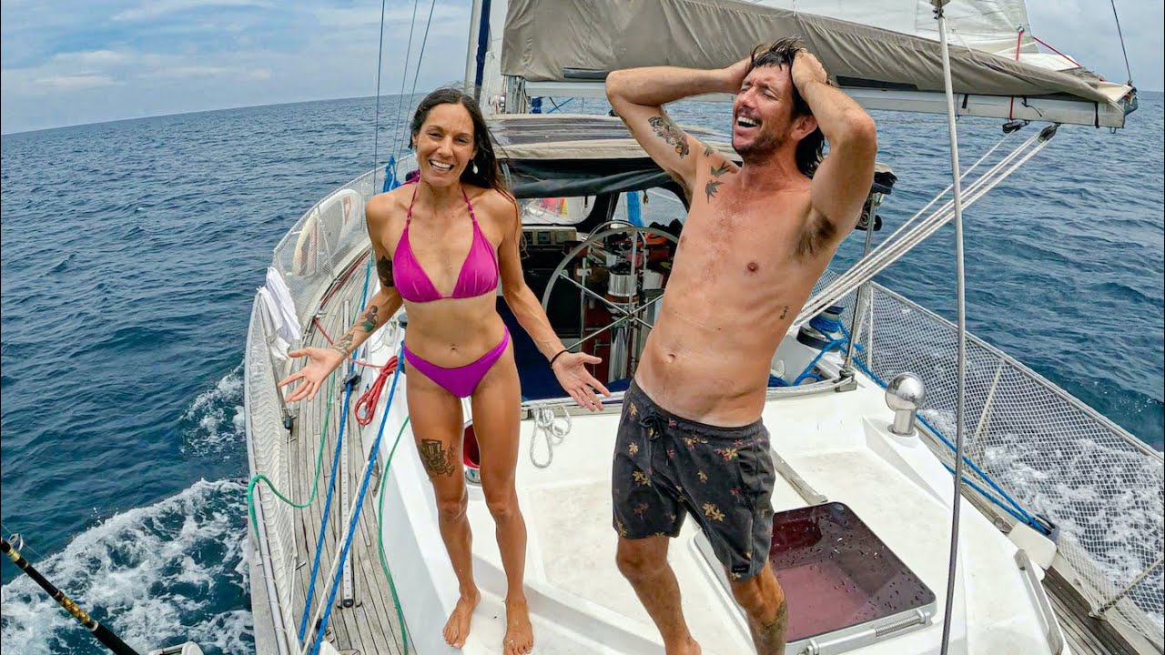 BOAT LIFE: RACING to beat the MONSOON! | Sailing Indonesia to Thailand... Ep 340