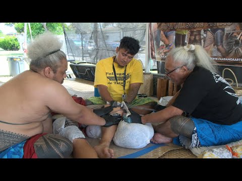 Samoan Army Captain first soldier allowed to have Traditional Tattoo on Hand