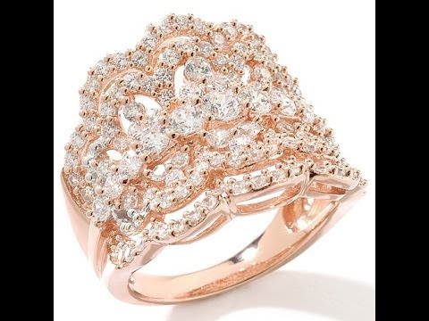 1.84ct Absolute "Vintage Lace" Band Ring