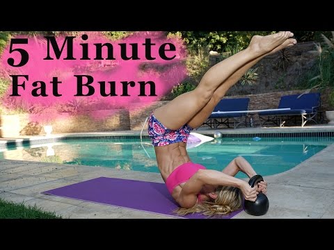 5 Minute Fat Burning Workout #82