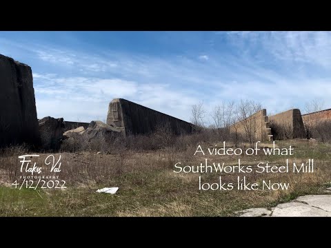 A small video I captured of what is left of US Steel Mills South Works TODAY