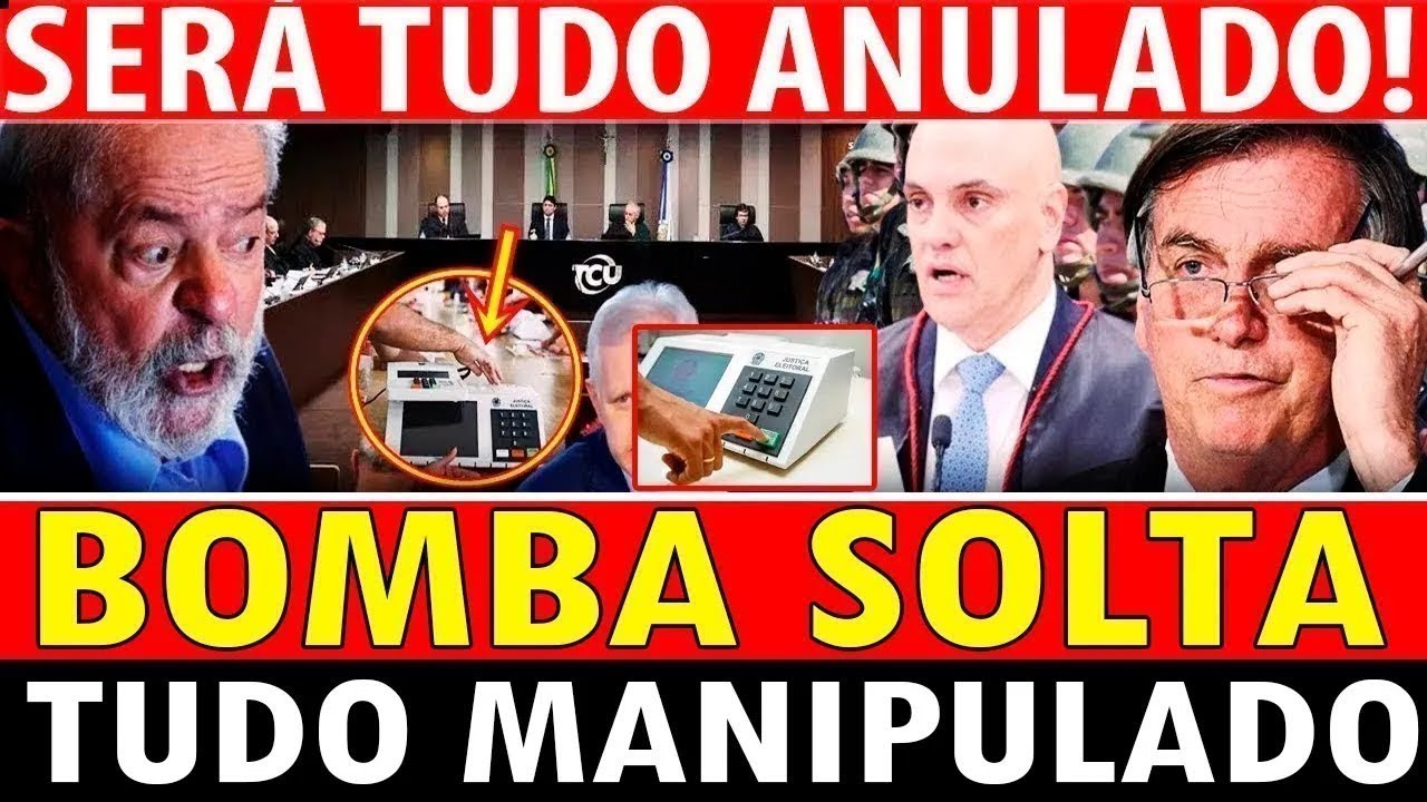 LIVE - DEU RUIM - LULA FORA! BOLSONARO VOLTA A PRESIDENCIA?